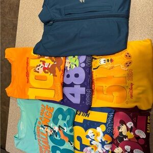 Run Disney adult men’s tech shirts